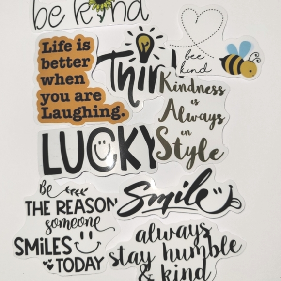 50pcs Inspirational Doodle Stickers - Picture 5 of 7